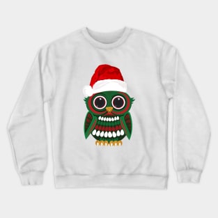 Christmas Owl Crewneck Sweatshirt